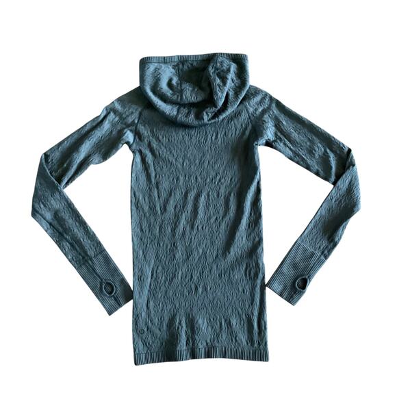Lululemon Women's Rest Less Pullover Hoodie Textured Activewear Running Black - Picture 5 of 12